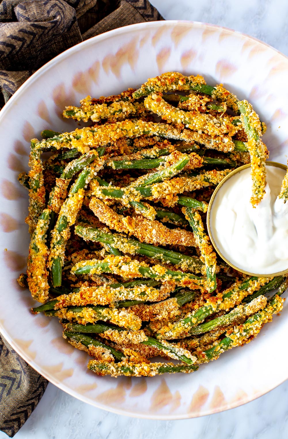 Crispy Green Bean Fries: Healthy Baked, Air Fryer & Kid-Friendly